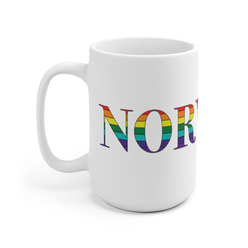 Do you have Norwalk Pride? Norwalk, Connecticut apparel and gifts including mugs including LGBTQ inspired tote bags. 10% of pride sales are donated to a Connecticut LGBTQ organization. Free shipping! 