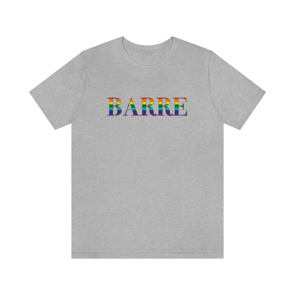 Barre Rainbow Unisex Jersey Short Sleeve Tee