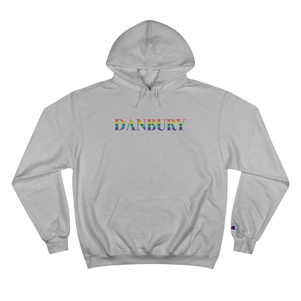 danbury rainbow hooded sweatshirt hoodie, danbury pride