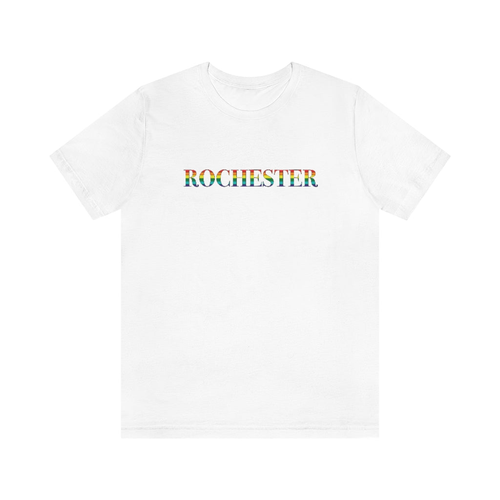 Rochester Rainbow Unisex Jersey Short Sleeve Tee