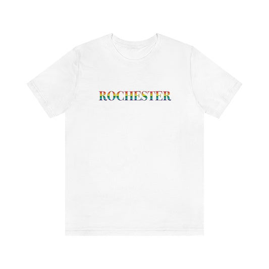 Rochester Rainbow Unisex Jersey Short Sleeve Tee