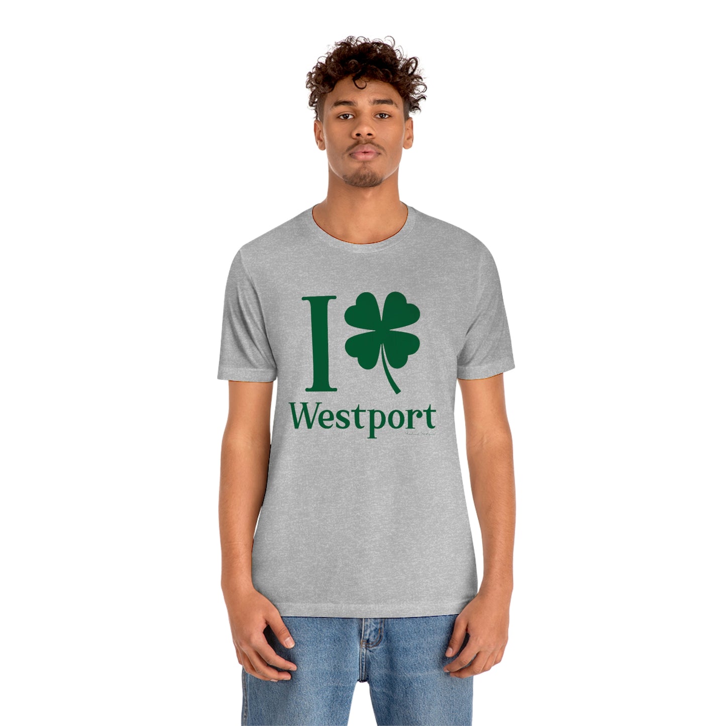 I Clover Westport (Green) Unisex Jersey Short Sleeve Tee