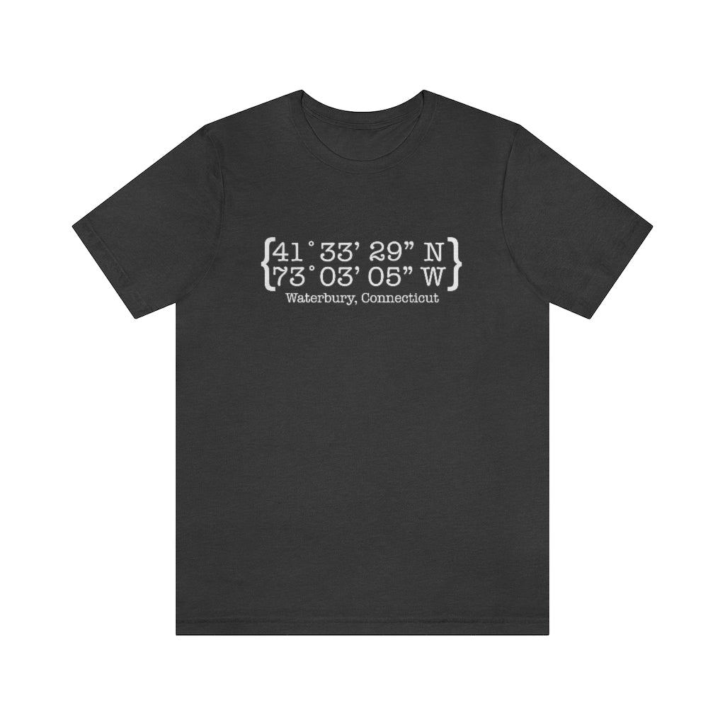 Waterbury Coordinates Unisex Jersey Short Sleeve Tee