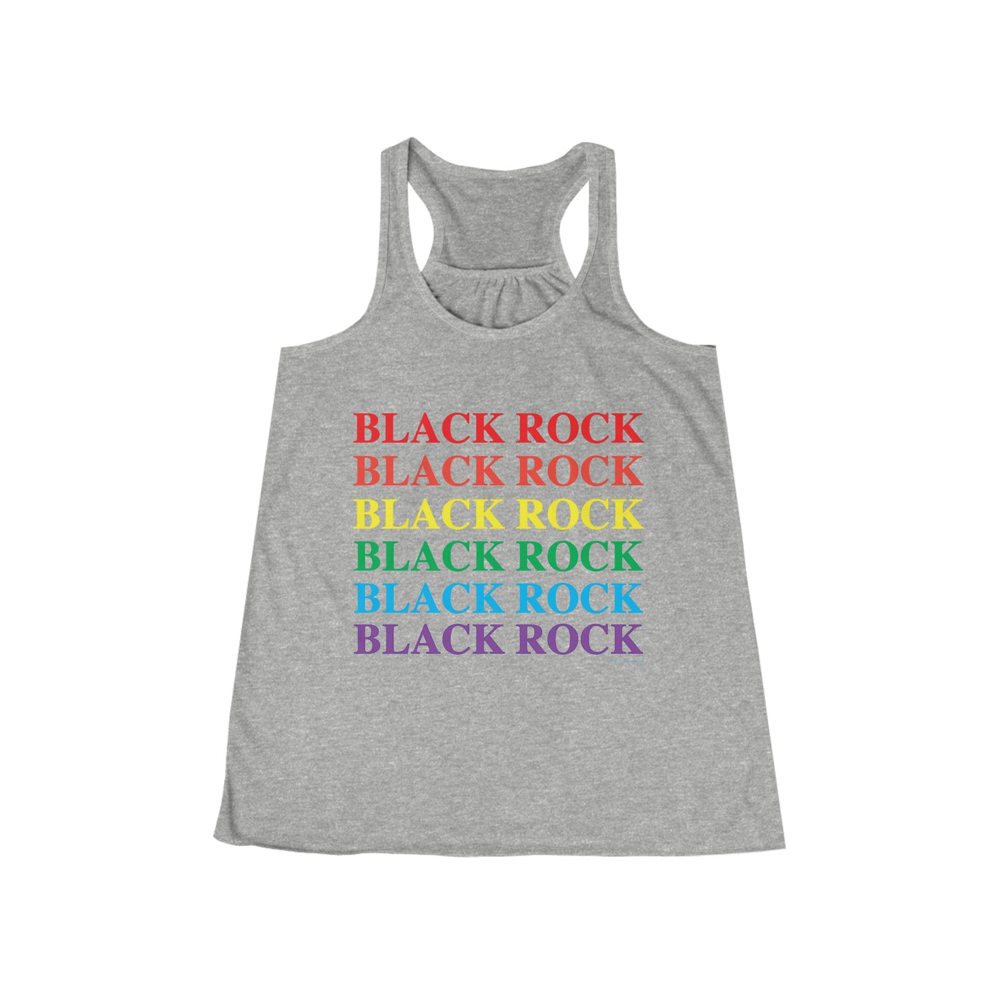 Black rock pride womens tank top shirt black rock bridgeport connecticut 