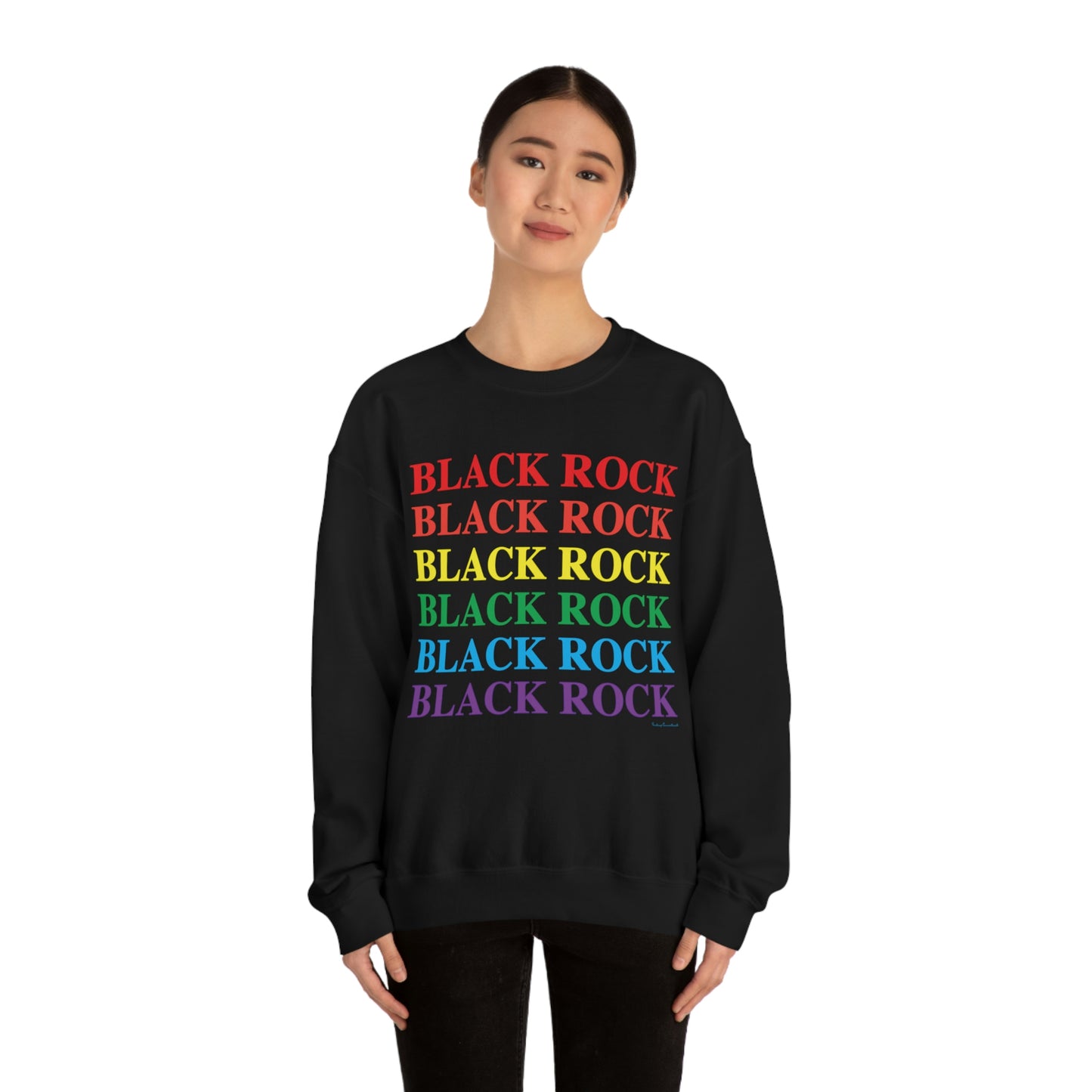 Black Rock Pride Unisex Heavy Blend™ Crewneck Sweatshirt