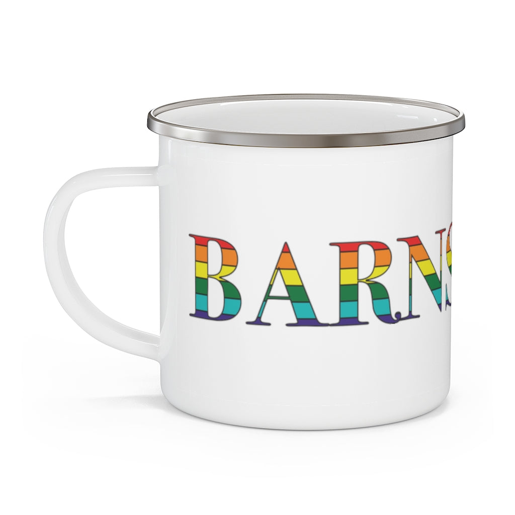 Barnstable Rainbow Enamel Camping Mug