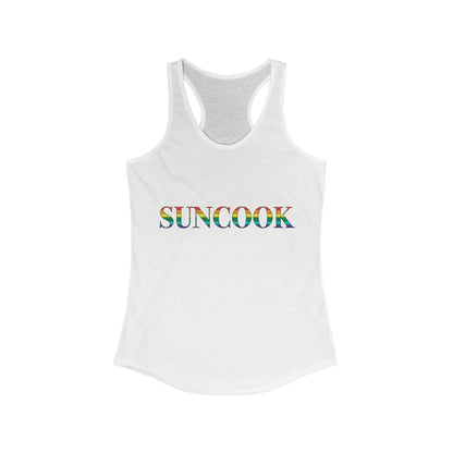 Suncook Rainbow Women's Ideal Racerback Tank