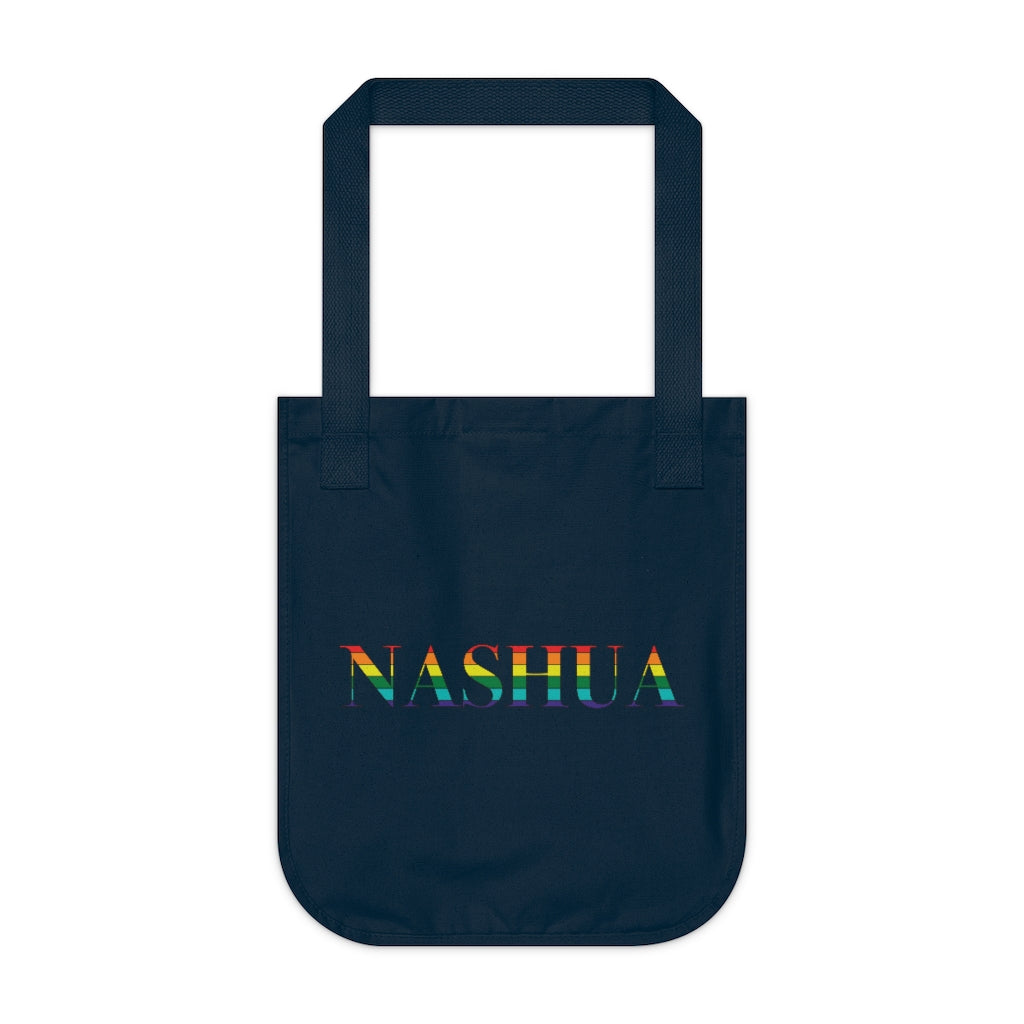 Nashua Rainbow Organic Canvas Tote Bag