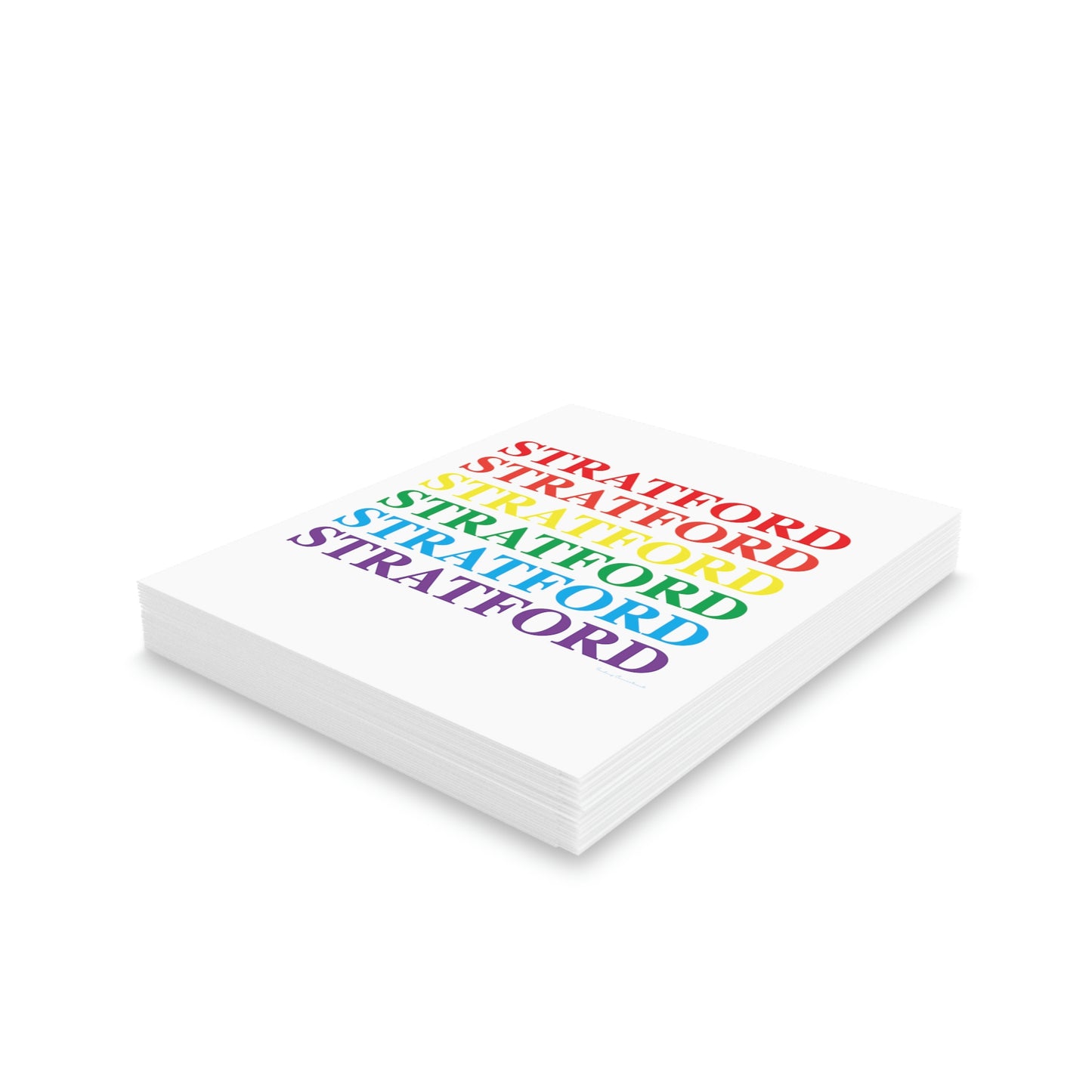 Stratford Pride Greeting cards (8, 16, and 24 pcs)