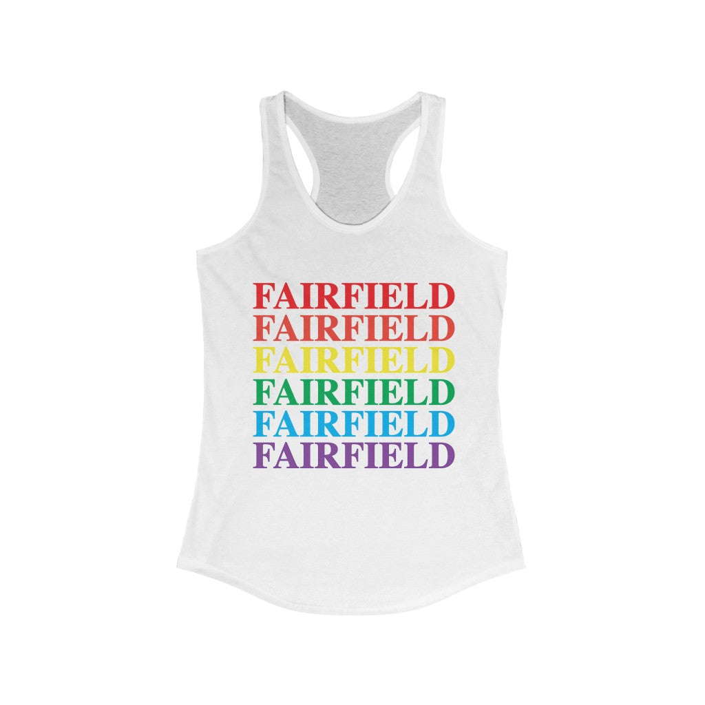 fairfield pride womens tank top shirt 