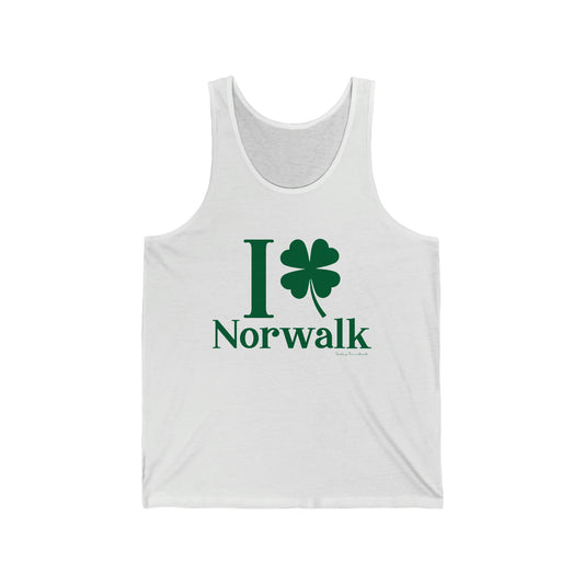 Norwalk Connecticut St. Patrick's Day shirt, I Clover Norwalk