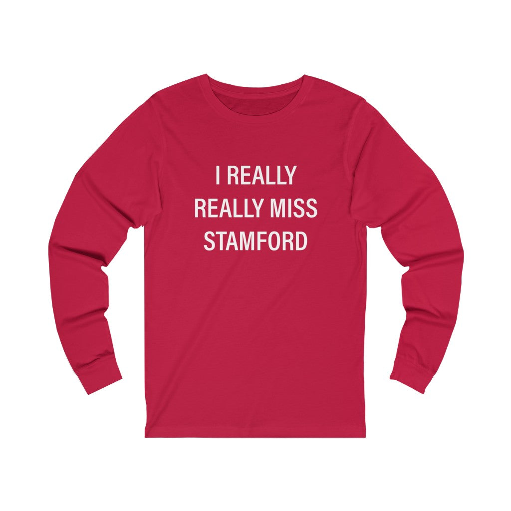 I really really miss stamford long sleeve tee shirt