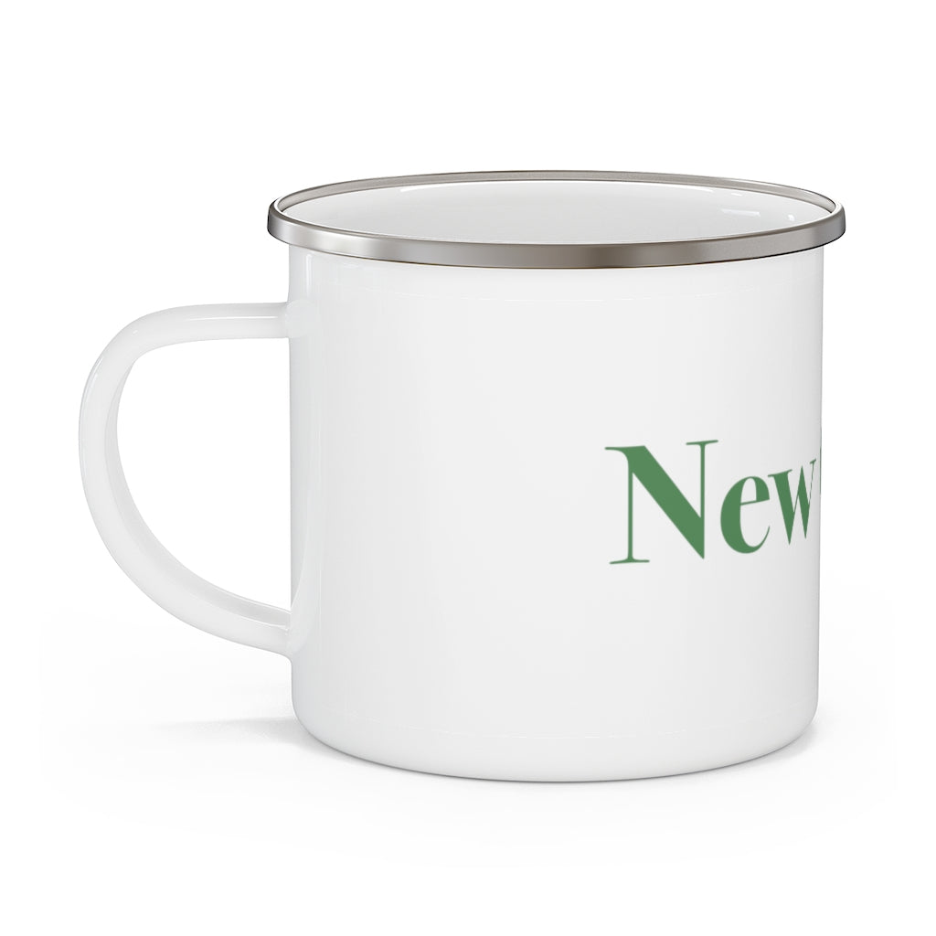 #thenewcanaanlife Enamel Camping Mug