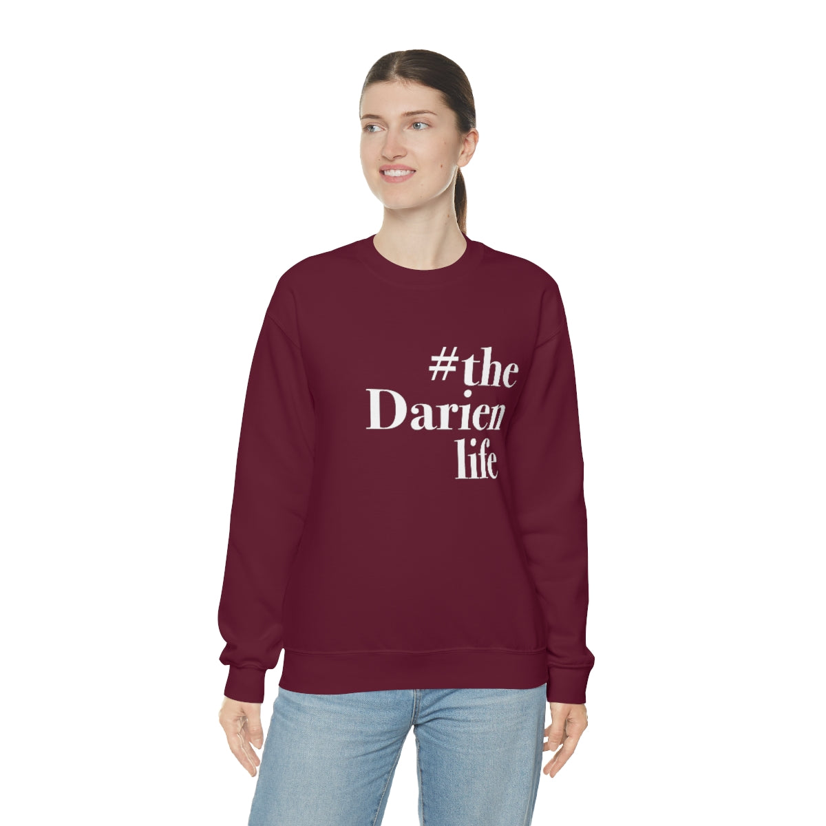 #thedarienlife darien ct unisex sweatshirt