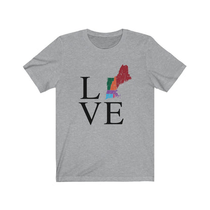 Love New England Unisex Jersey Short Sleeve Tee