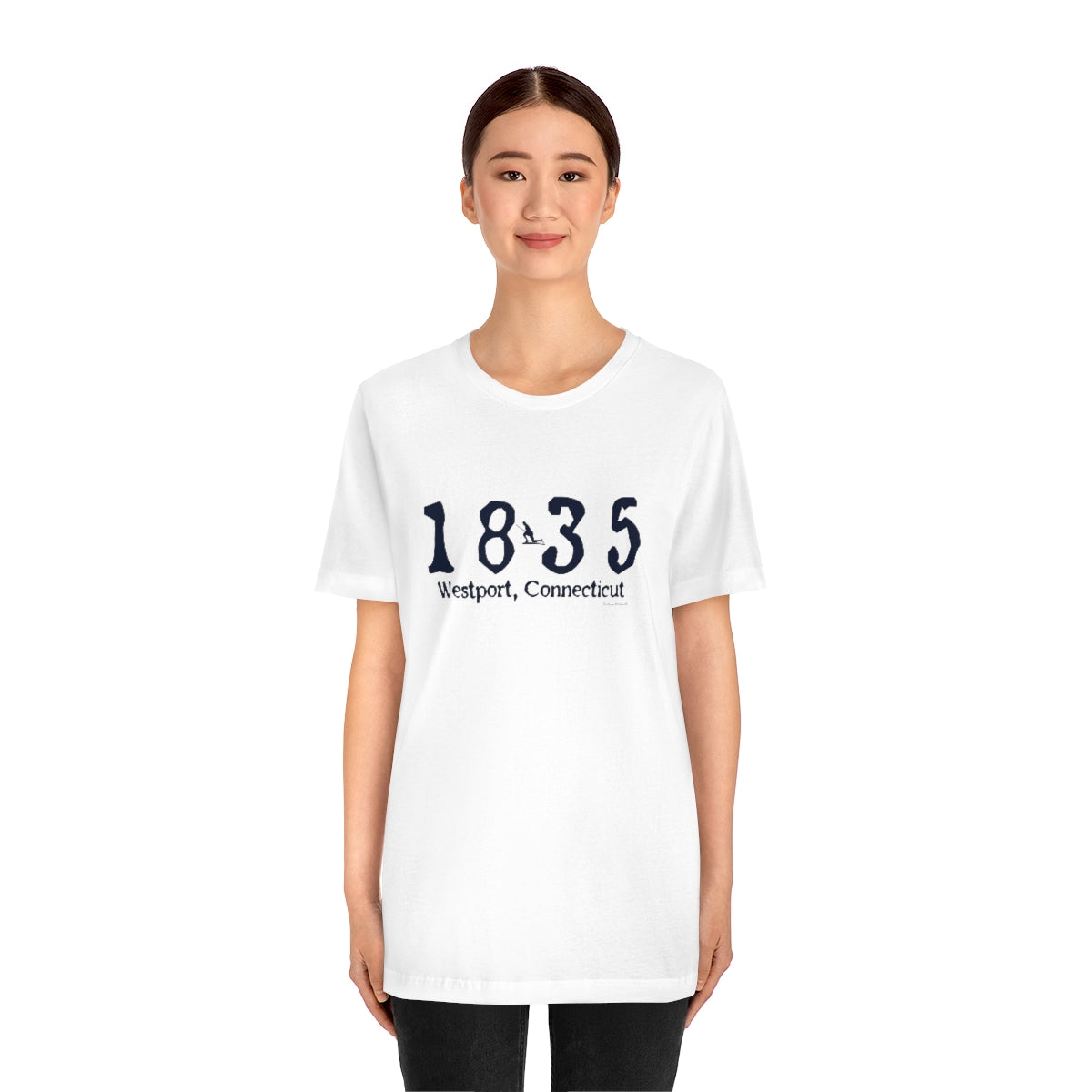 1835 Small Minuteman Unisex Jersey Short Sleeve Tee