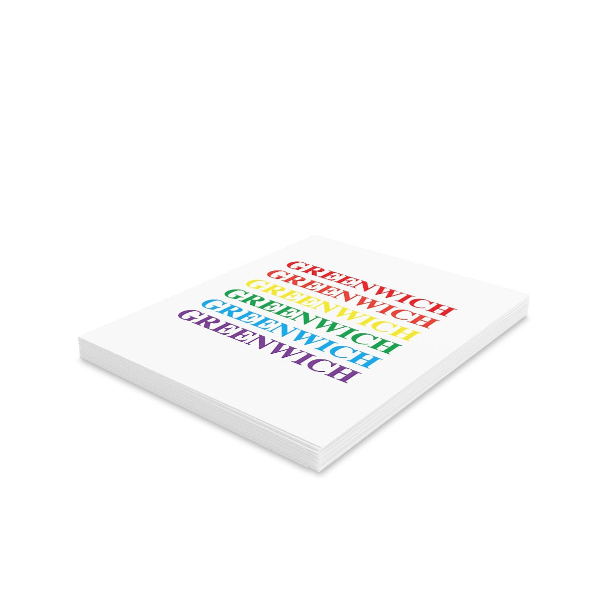 Greenwich Pride Greeting Cards (8, 16, and 24 pcs)