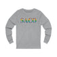 Saco Rainbow Unisex Jersey Long Sleeve Tee