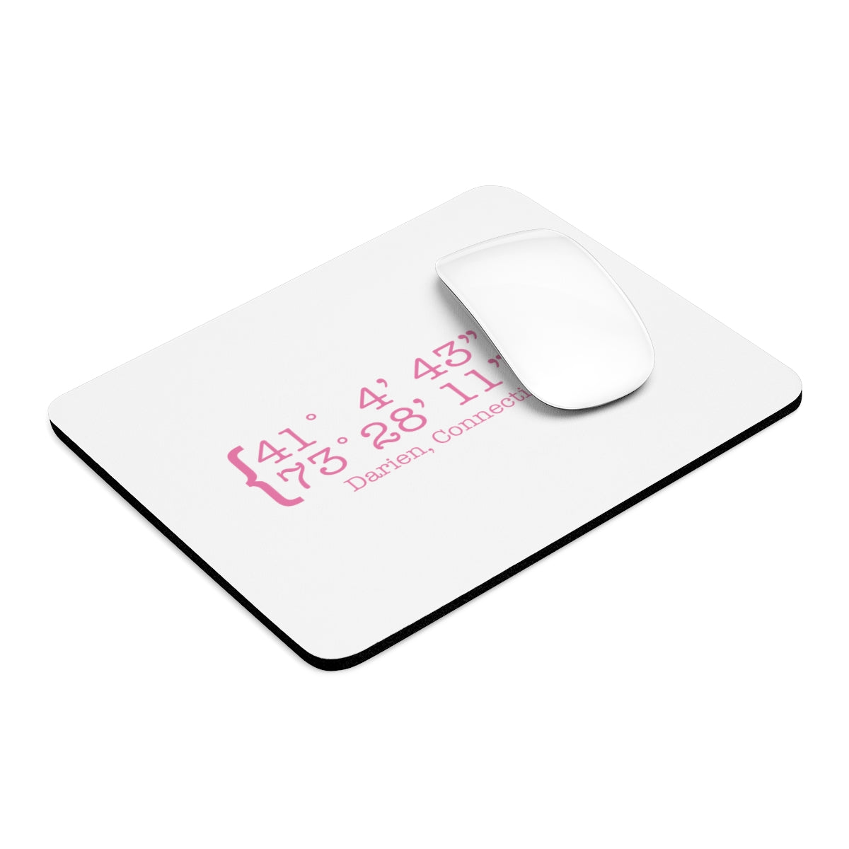 Darien Coordinates Mousepad