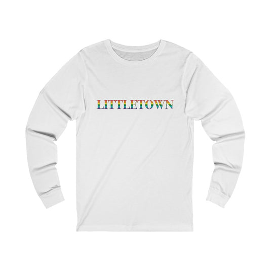 Littletown Rainbow Unisex Jersey Long Sleeve Tee