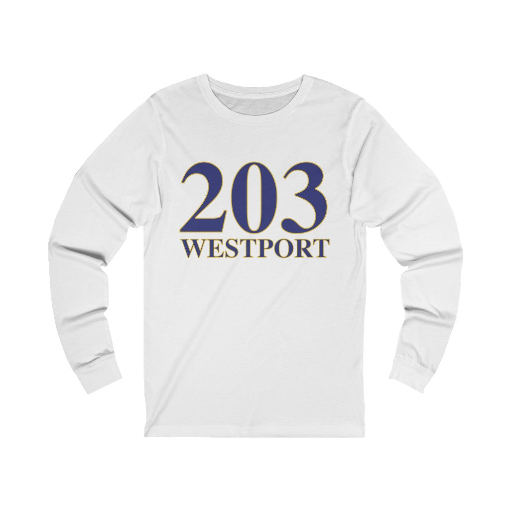 203 Westport Unisex Jersey Long Sleeve Tee 