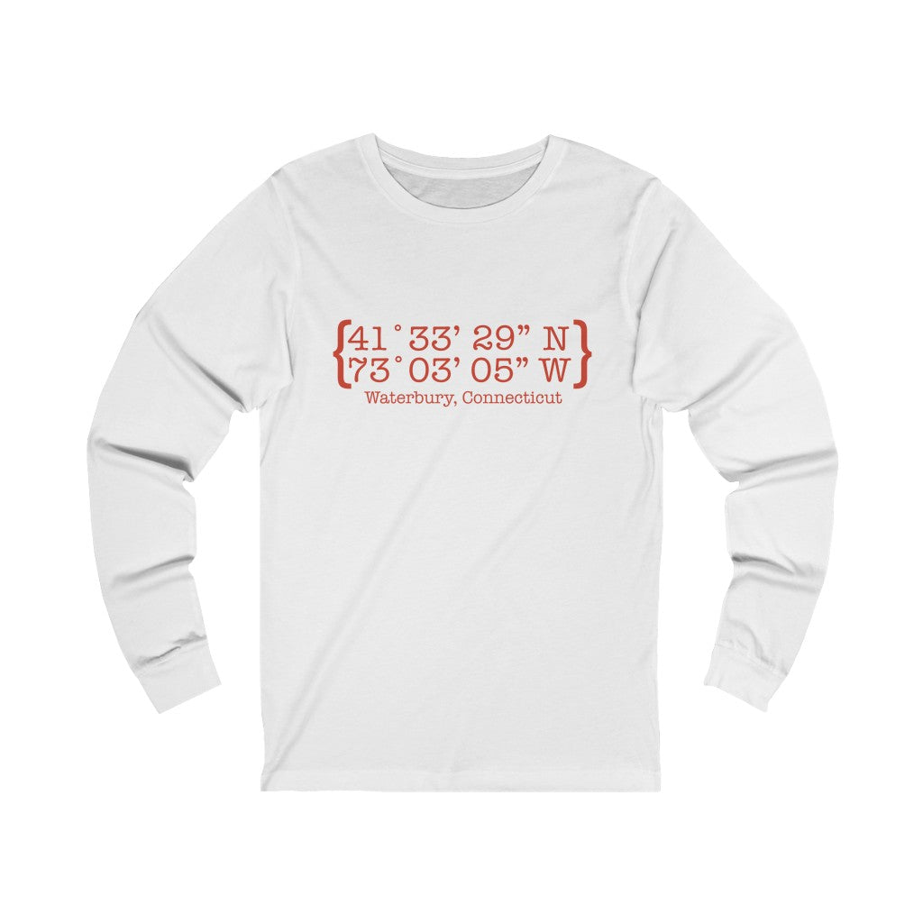 Waterbury Coordinates Unisex Jersey Long Sleeve Tee