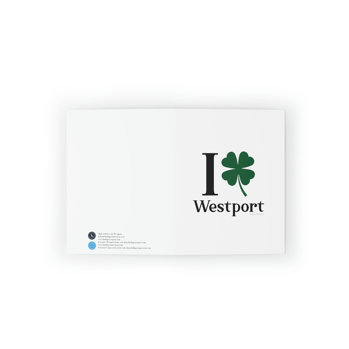 I Clover Westport Greeting Cards (8, 16, and 24 pcs)