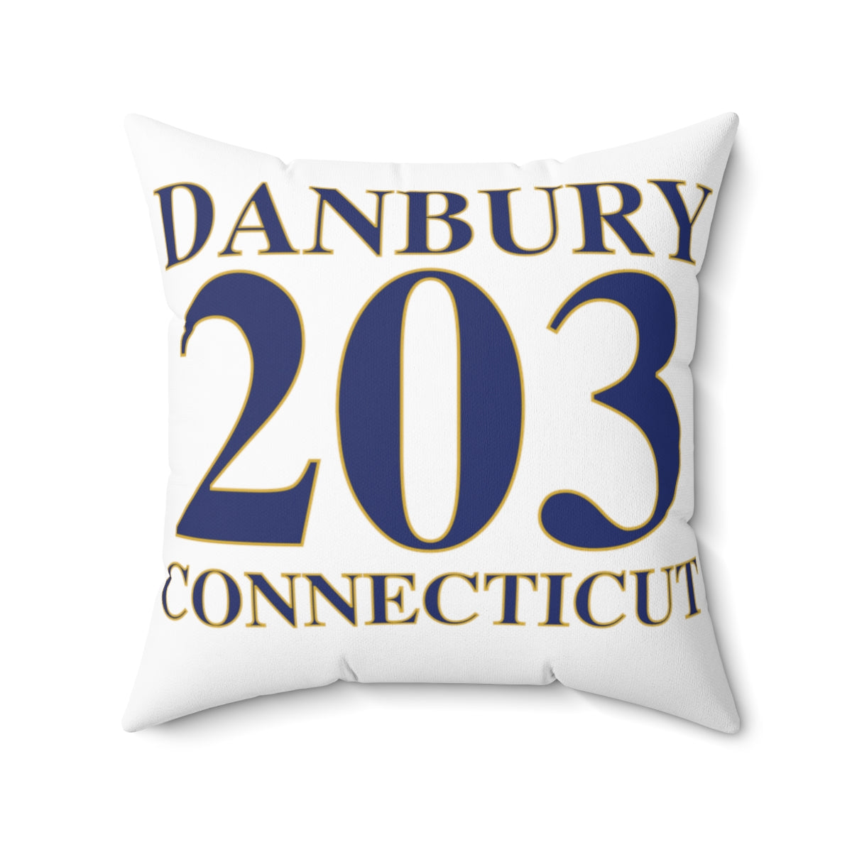 Danbury 203 Connecticut Spun Polyester Square Pillow