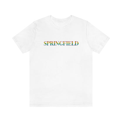 Springfield Rainbow Unisex Jersey Short Sleeve Tee