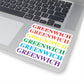 greenwich ct / connecticut pride stickers 