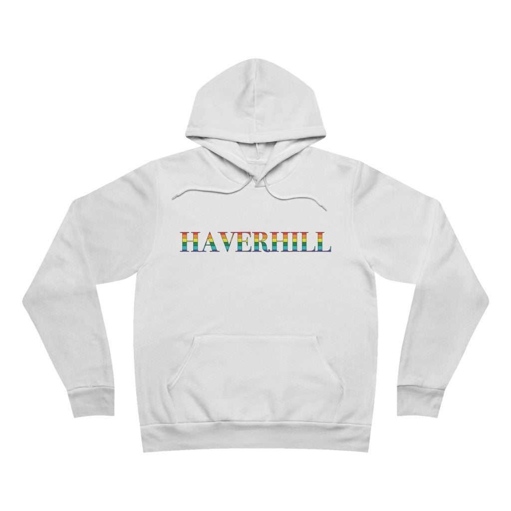 Haverhill Rainbow Unisex Sponge Fleece Pullover Hoodie