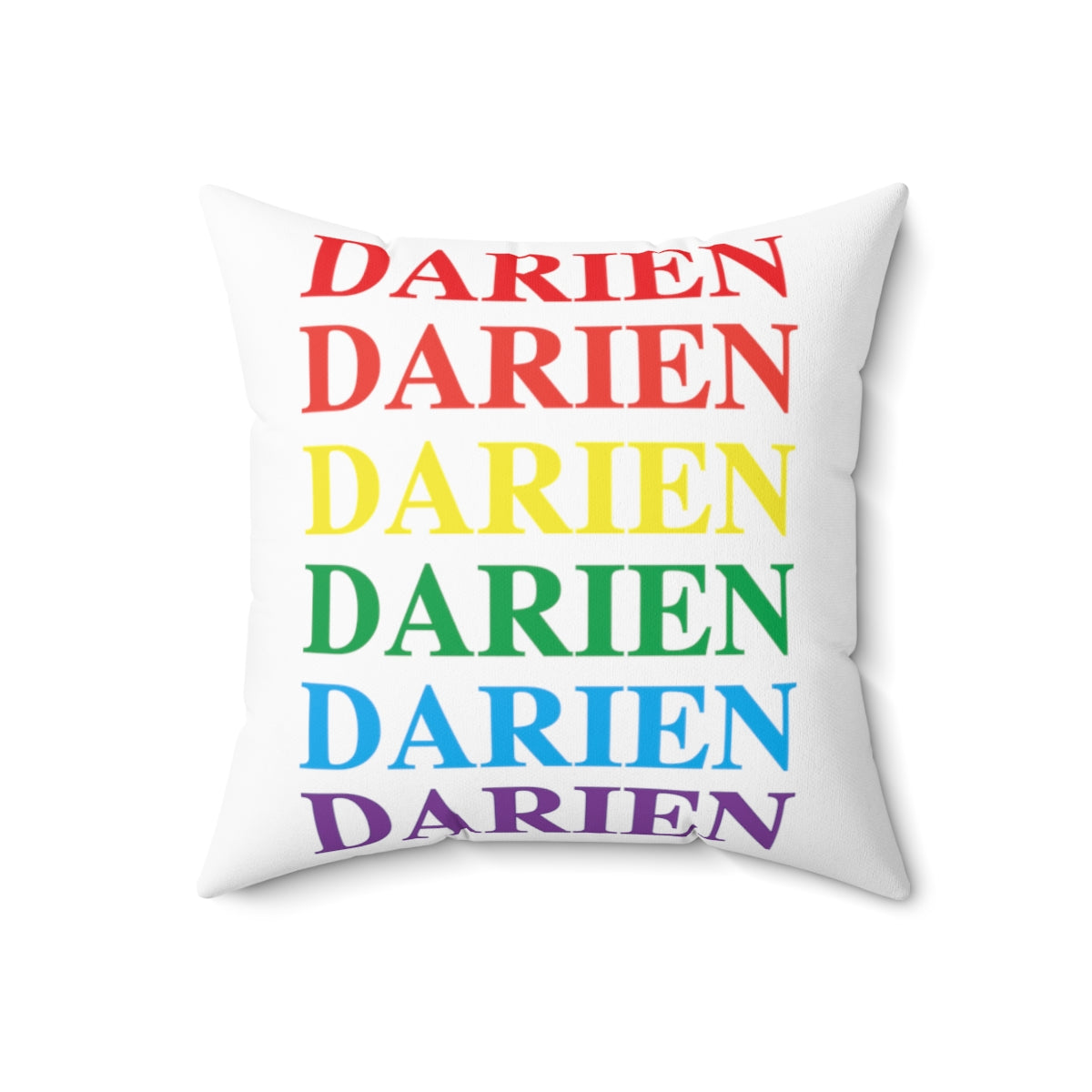 Darien Pride Spun Polyester Square Pillow