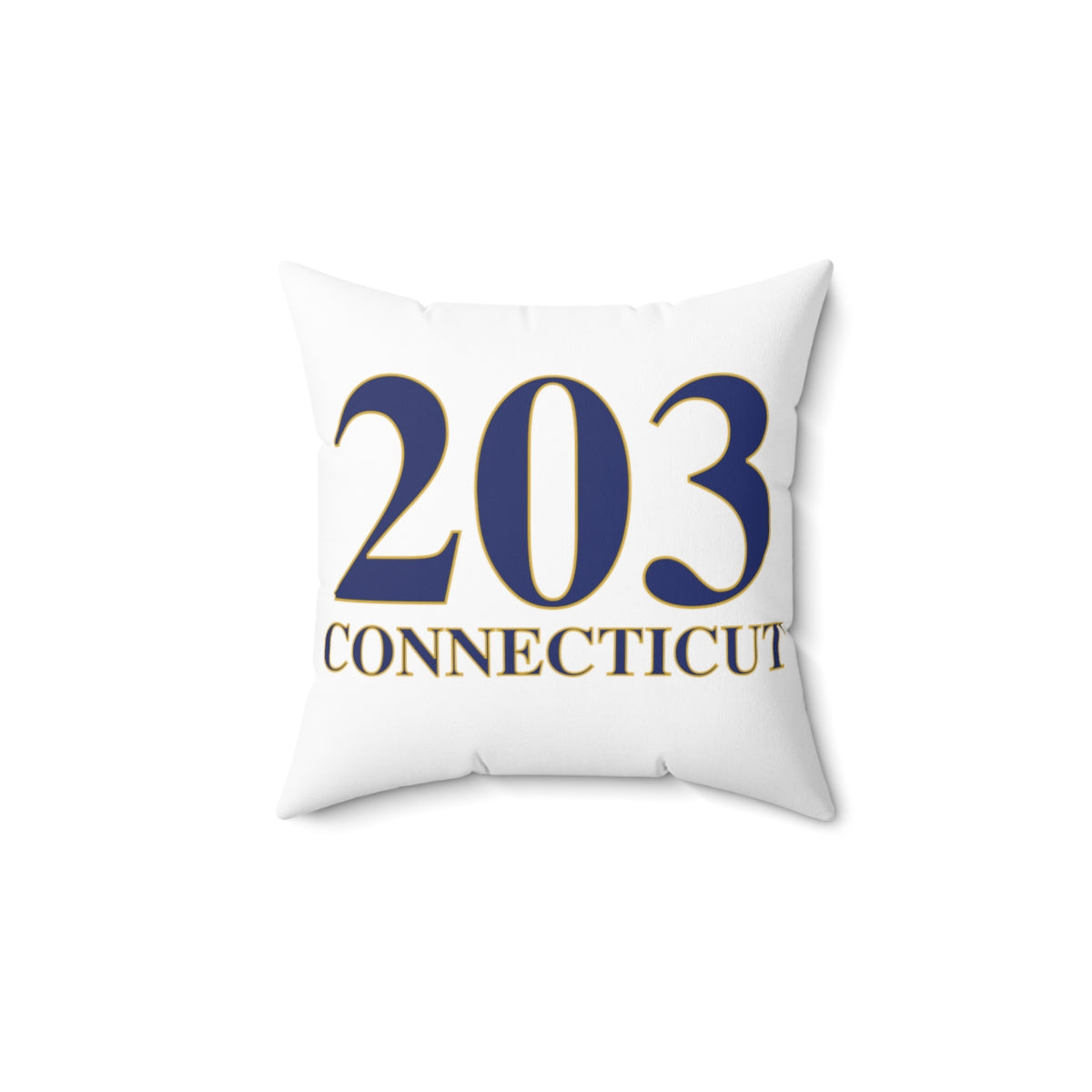 203 Connecticut Spun Polyester Square Pillow