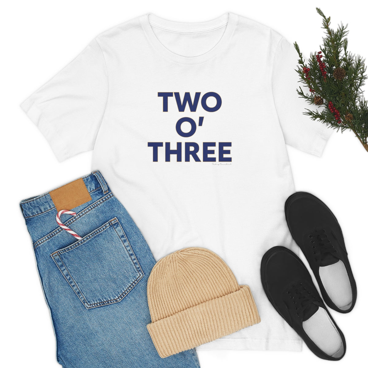 Two O' Three Unisex Jersey Short Sleeve T-Shirt