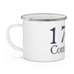 1788 Connecticut American Flag Enamel Camping Mug