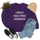I Really Really Miss Greenwich Unisex Heavy Blend™ Crewneck Sweatshirt
