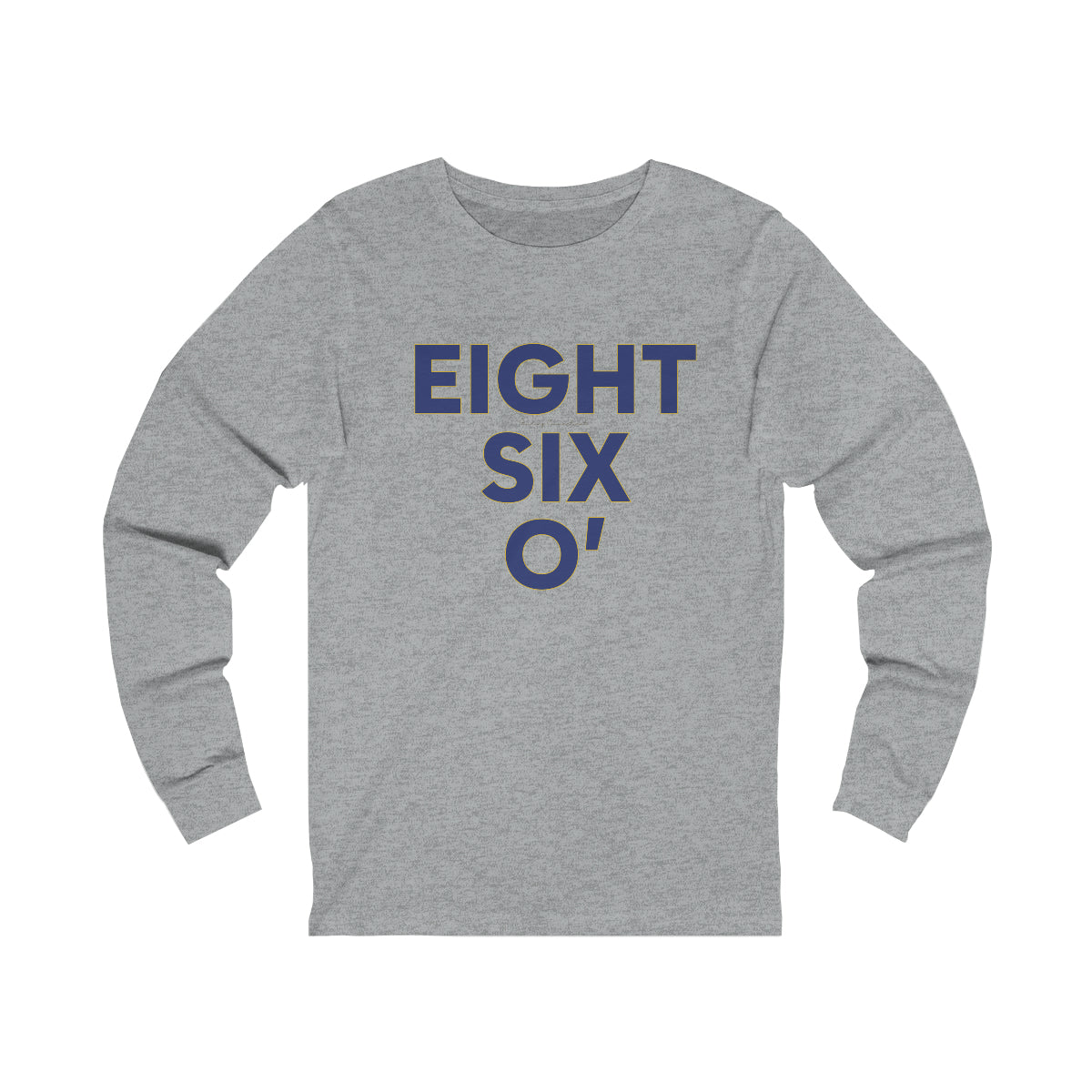 eight six oh / 860 / ct / connecticut long sleeve tee shirt 