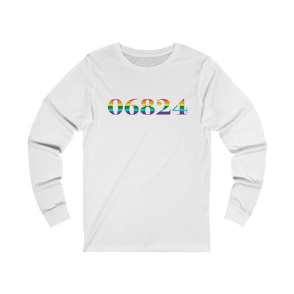 06824 Fairfield Rainbow Unisex Jersey Long Sleeve Tee