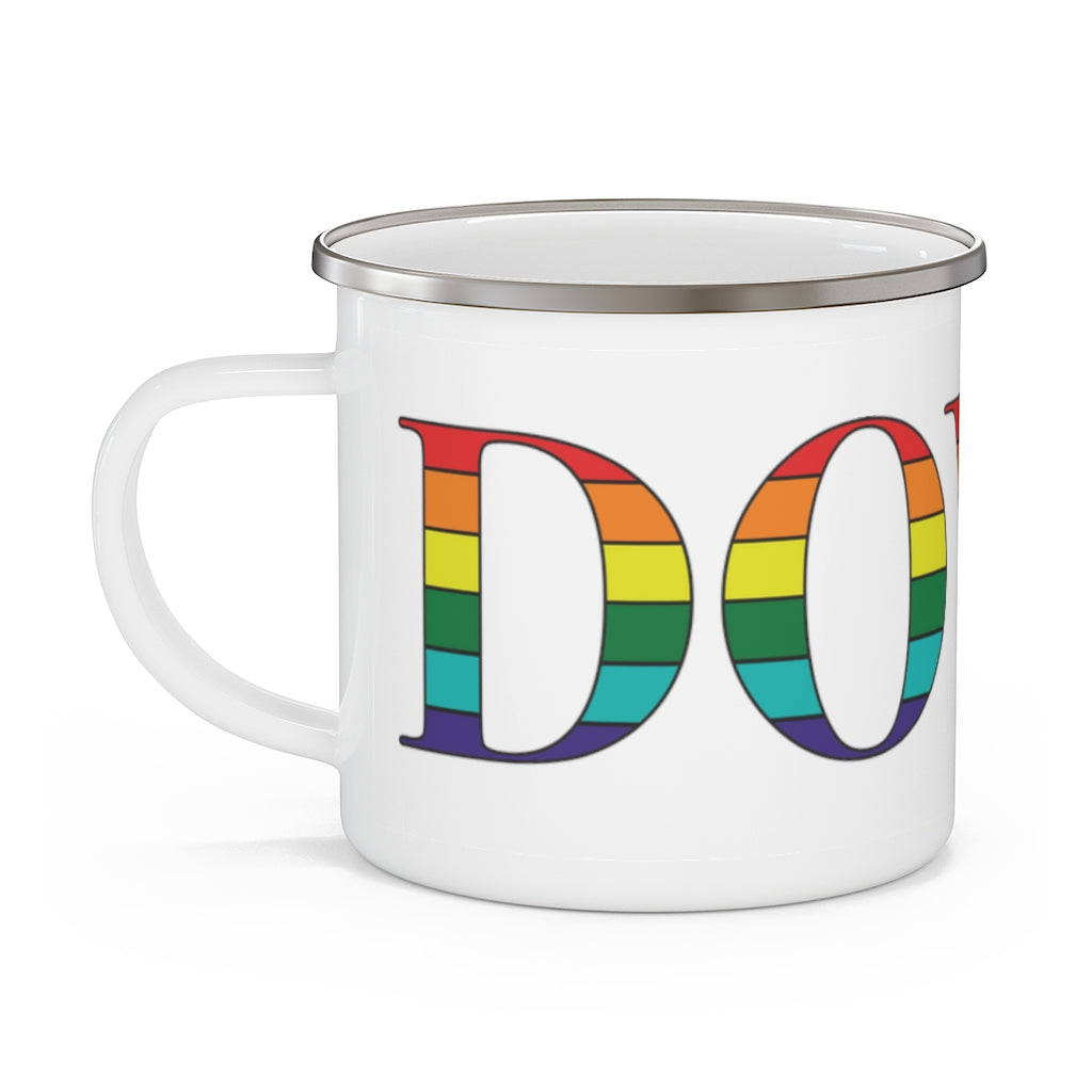 Dover Rainbow Enamel Camping Mug