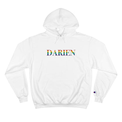 Darien rainbow pride hooded sweatshirt hoodie