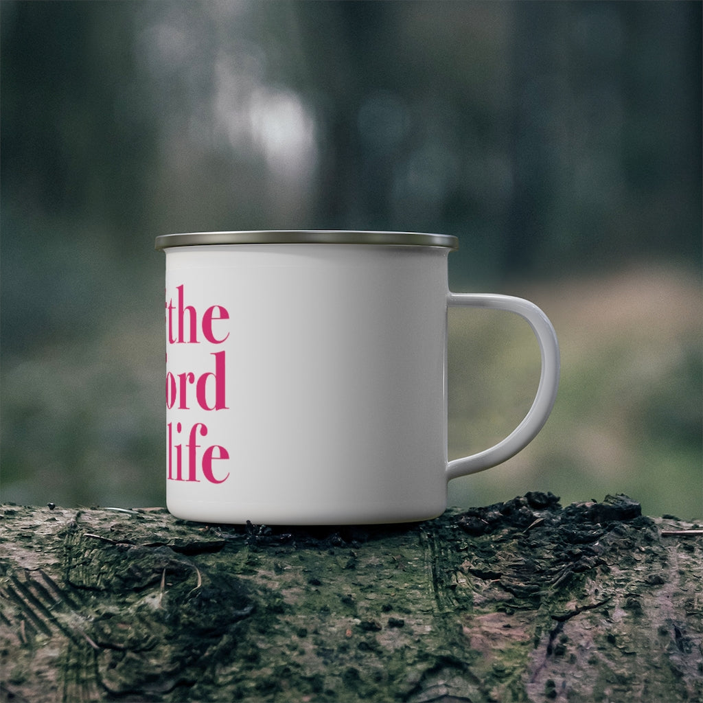 #thestamfordlife Enamel Camping Mug