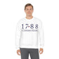 1788 Connecticut American Flag Unisex Heavy Blend™ Crewneck Sweatshirt