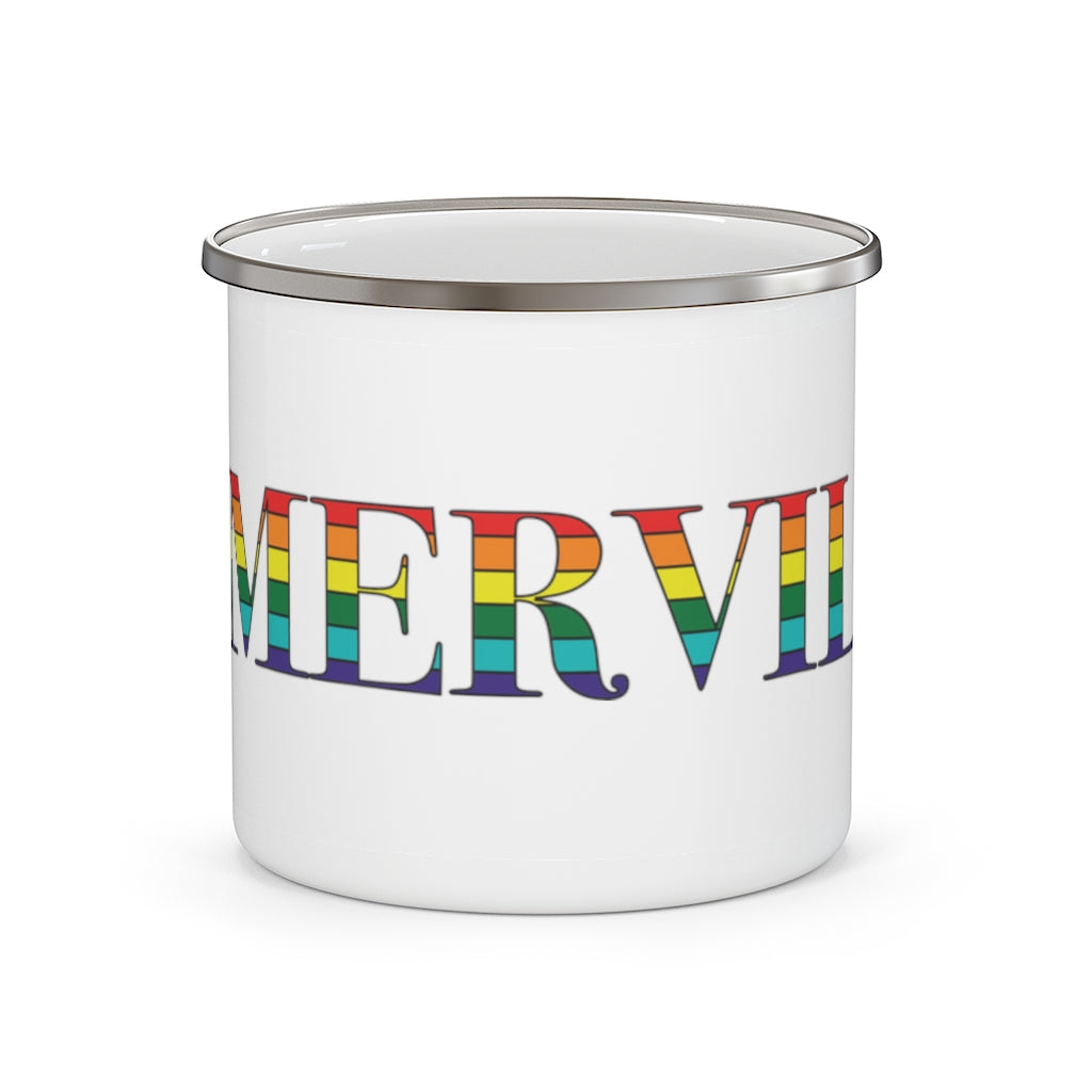 Somerville Rainbow Enamel Camping Mug