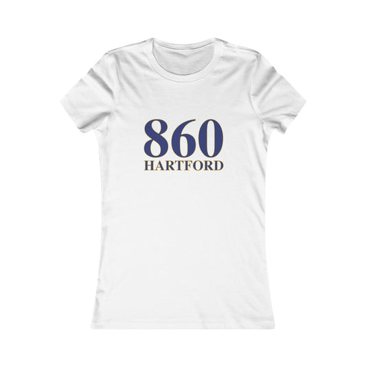 860 Hartford Woman's Favorite Tee 860 Hartford Collection. Inspired by the Connecticut flag and the 860! Show off for your pride for Connecticut and Hartford!   Proceeds of this collection go to help build Finding Connecticut’s website and brand. • Free USA shipping   Click here to go to our home page