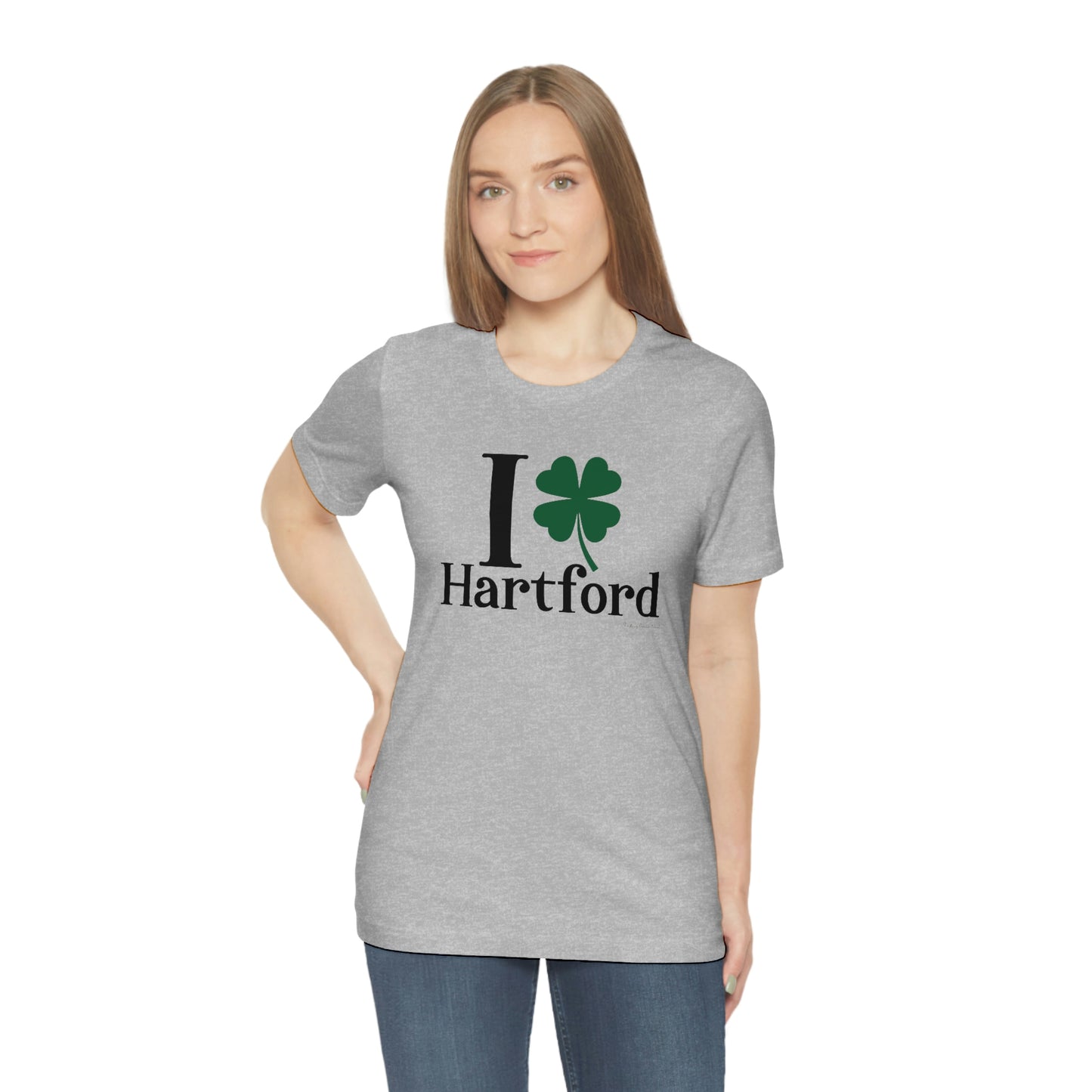 I Clover Hartford Unisex Jersey Short Sleeve Tee