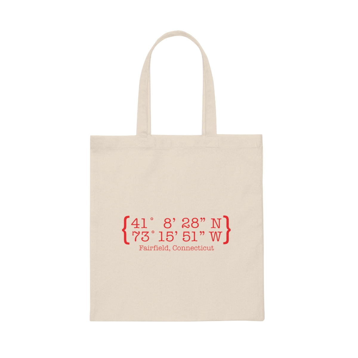 Fairfield Coordinates tote bag