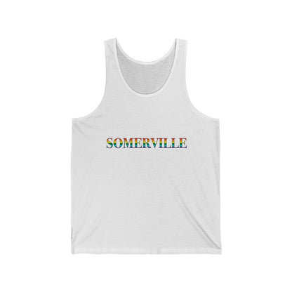 Somerville Rainbow Unisex Jersey Tank