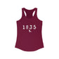 1835 Westport - White Women's Ideal Racerback Tank