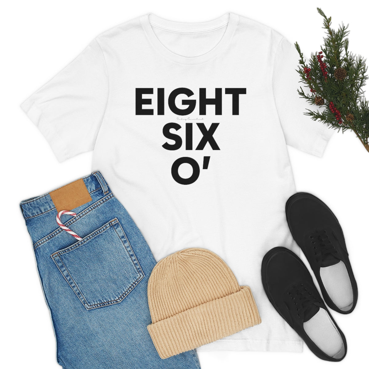 Eight Six O' Unisex Jersey Short Sleeve Tee