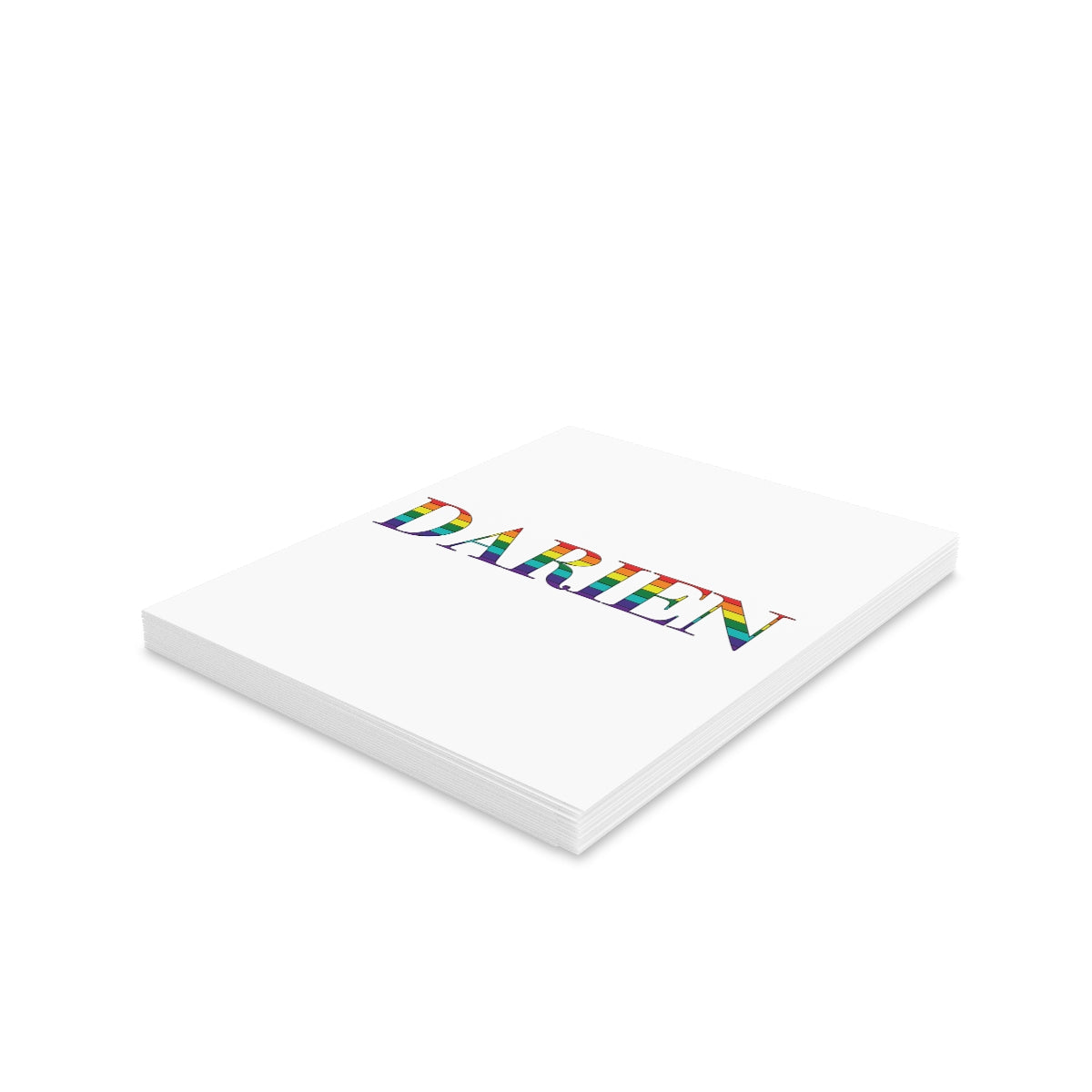 Darien Rainbow Greeting Cards (8, 16, and 24 pcs)